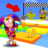 Pick the right path: Digital Circus  Game